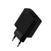  СЗУ Maxvi CHL-602PD 30W, 6A, QC 3.0, 1xUSB-A, 1xUSB-C, black 