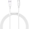 Кабель интерфейсный Baseus CATYS-02 USB to Type-C 66W силиконовый 1m white 