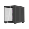  Корпус Powercase Vision Micro M5CB (CVMM5CHB-A3), Tempered Glass, Type-C, 3x 120mm ARGB PWM Fan, ARGB+PWM HUB, чёрный, mATX 