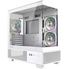  Корпус Powercase Vision Micro S3W (CVMMSW-A3), Tempered Glass, Type-C, 3x 120mm ARGB PWM Fan, белый, mATX 