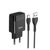  СЗУ HOCO C72Q Gloriou, 1USB, QC3.0 + Type-C (черный) 