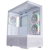  Корпус 1STPLAYER CV7 ARGB White (CV7-WH-2FAR-W-2FH7R-W-1FH7-W) / ATX / 3x120mm ARGB 2x120mm fans 