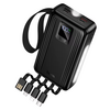  Аккумулятор внешний HOCO J173 Jingyao 22.5W+PD20W+dual lighting four cables 20000mAh черный 
