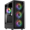  Корпус 1STPLAYER WA7 Black (WA7-BK-3FA7-14-1FA7) / ATX / 3x140mm 1x120mm ARGB fans 
