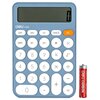  Калькулятор настольный Deli EM124Blue синий 12-разр. 
