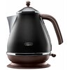  Чайник Delonghi KBOV 2001.BK черный/коричневый 