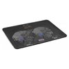  Подставка для ноутбука Buro (BU-LCP156-B214) черный 15.6"358x270x21мм 1xUSB 2x 140ммFAN 597г металлическая сетка/пластик 