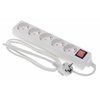  Сетевой удлинитель Buro BU-PS5.1/W 1.5м (5 розеток) белый 