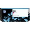  Картридж струйный HP 730 P2V69A пурпурный (400мл) для HP DJ T1700 