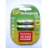  Аккумулятор GP LR03, 400mAh, AAA, Smart Energy, никель-металгидрид (GP 40AAAHCSV-2CR2) блистер 2 шт 
