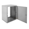  Шкаф коммутационный ЦМО ШРН-12.650 серый 12U 600x650мм пер.дв.стекл несъемн.бок.пан. 50кг 