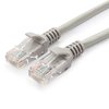  Патч-корд CABLEXPERT PP12-2M UTP5e, 2 м, литой, многожильный, биметалл CCA, 26AWG, PVC, серый 