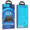 Аккумулятор внешний HOCO J101 Astute 22.5W fully compatible power bank 10000 mAh (чёрный) 