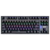  Клавиатура Acer OKW126 механическая черный USB for gamer LED (ZL.KBDEE.00G) 