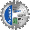 Пильный диск по дереву Зубр Быстрый рез усиленный (36901-190-30-24) d190мм (цирк. пилы) 