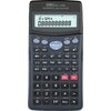  Калькулятор научный Deli E1705 черный 10+2-разр. 