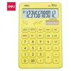  Калькулятор настольный Deli Touch EM01551 желтый 