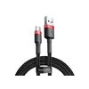  Дата-кабель Baseus Cafule Type-C 2А 2м красно-чёрный 