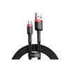  Дата-кабель Baseus Cafule Type-C 3А 1м красно-чёрный 
