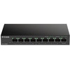 Коммутатор D-Link (DES-1009MP/A1A) 8x100Mb 1G 8PoE+ 117W неуправляемый 