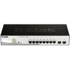  Коммутатор D-Link (DGS-1210-10MP/FL) 8G 2SFP 8PoE+ 130W управляемый 