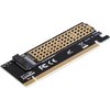  Переходник ExeGate EXE-529 EX283709RUS (M.2 M key - PCI-E x16 rev.3.0, для установки SSD M.2 M key в слот PCI-E) 