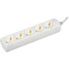  Удлинитель IEK У05 Generica (WYP10-10-05-D15-Z-G) 5 мест 2P PE/1,5м 