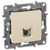  Розетка телефонная Legrand Etika (672340) скрыт. слоновая кость 