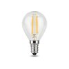  Лампа Gauss Filament (105801211) филам. 11Вт цок. E14 шар 220B 4100K св.свеч.бел.нейт. (упак. 10шт) 