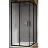 Душевой уголок RAVAK Blix Slim BLSRV2-80 X1LM40300Z1 черный 