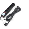  Сетевой фильтр Power Cube SPG5-С3 3,0 м, 5 розеток, 10А/2,2кВт, black 