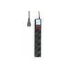  Фильтр-удлинитель Power Cube SPG5-В2 1,9м д/подключения к UPS (C14), 5 розеток, 10А/2,2кВт, черный 
