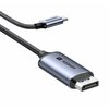  Кабель UGREEN CM556 25157 USB-C to DisplayPort 8K Cable 1m Black/Space Gray 