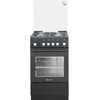  Плита De Luxe 5040.40г (кр) ЧР-015 черный 