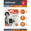  Карта памяти GoPower 00-00025675 microSD 32GB Class10 60 МБ/сек V10 с адаптером 