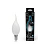  Лампа светодиодная Gauss Filament 104201209-D 9Вт E14 свеча 220B 4100K св.свечения белый нейтральный уп/10шт 