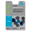  Картридж струйный Cactus CS-C4836 голубой для №11 HP 2000/2500/1000/1100/1200 (29ml) 
