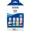  Картридж струйный Epson L101 C13T03V64A черный/голубой/пурпурный/желтый (7500стр.) (127мл) для Epson 