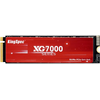  SSD KingSpec XG7000 (XG7000-1TB) M.2 1.0Tb (PCI-E 4.0 x4, up to 7400/6600MBs, 3D TLC, 600TBW, NVMe 1.4, 22х80mm, heatsink) 