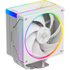 Кулер ID-Cooling Frozn A410 ARGB White Soc-AM5/AM4/1151/1200/2066/1700 4-pin 29.9dB Al+Cu 230W 730gr LED Ret 