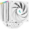  Кулер DEEPCOOL AK620 Digital WH LGA20XX/1700/1200/115X/AM5/AM4 (8шт/кор, TDP 260W, PWM, DUAL Fan 120mm, 6 тепл. трубок, ARGB, белый) RET 