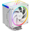  Кулер ID-Cooling Frozn A610 ARGB White Soc-AM5/AM4/1151/1200/2066/1700 4-pin 29.9dB Al+Cu 250W 940gr LED Ret 