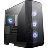  Корпус MSI MAG Pano M100R PZ (306-7G24R21-809), Micro-ATX, 1xUSB 3.2 Gen 1, 1xUSB 3.2 Gen2 Type-C, 4x120mm ARGB Fan, ARGB+PWM Control Board, TG 