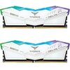  ОЗУ TEAMGROUP T-Force Delta RGB 32GB (FF4D532G6400HC32ADC01) (2x16GB) DDR5 6400MHz CL32 (32-39-39-84) 1.35V / White 