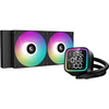  СВО DEEPCOOL LD240 черный LGA20XX/1700/1200/115X/AM5/AM4 (TDP 250W, ARGB Lighting, Anti-Leak edition, PWM, Dual Fan) RET 