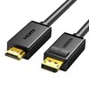  Кабель UGreen DP101 (10239) DP Male to HDMI Male Cable 1,5 м черный 