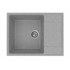  Кухонная мойка Practik PR-M 650-003 Светло-серый 