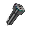  АЗУ BOROFONE BZ28B Trophie PD55W (2C) car charger черный 