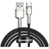  Дата-кабель Baseus Cafule (CAKF000201) Metal USB to Type-C 66W 2m Black 