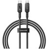  Дата-кабель Baseus Unbreakable (P10355801111-00) Fast Charging USB to Type-C 100W 1m Cluster Black 